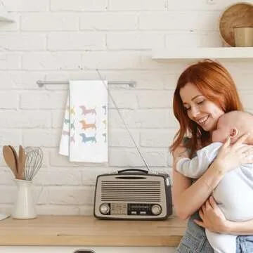 WFSM Wiener Dog Gifts Kitchen Towels - Dog Hand Towels, Wiener Dog Gifts Tea Towels, Dachshund Gifts, Dachshund Gifts for Women, Dachshund Decor, Dog Mom Gifts Kitchen Towels, 16×24 Inches