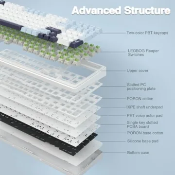 AULA F99 Wireless Mechanical Keyboard with RGB Lighting