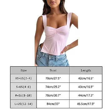 Sleek BAIGRAM Women’s Sexy Pleated Crop Top for Summer