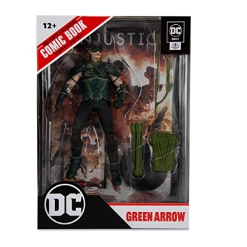 Detailed McFarlane Green Arrow 7" Figure for Collectors