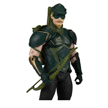 Detailed McFarlane Green Arrow 7" Figure for Collectors
