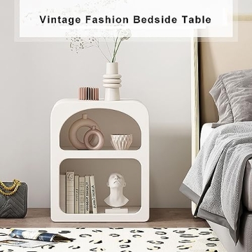 ZMNXAS Multipurpose Nightstand for Home and College