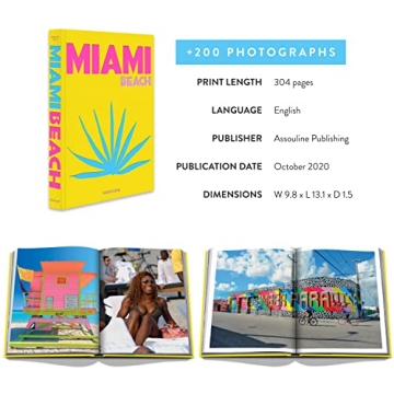 Assouline Miami Beach Coffee Table Book for Art Lovers