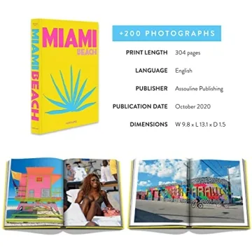 Assouline Miami Beach Coffee Table Book for Art Lovers