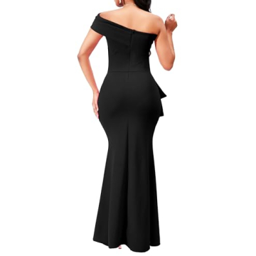 Elegant Black Formal Dress for Women - Stylish Evening Gown