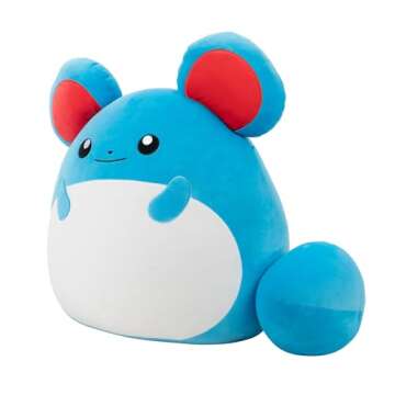 Squishmallows Original 20-Inch Marill Pokémon Plush - Ultrasoft Official Jazwares Plush (Jumbo)