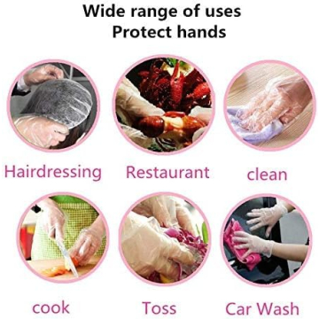 Brandon-super Disposable Food Prep Gloves 500 Pcs