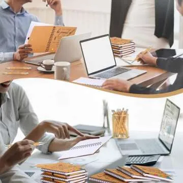 Glenmal 10 Sets Teacher Appreciation Gift Bulk Spiral Notebook Thank You Gift for Women Teachers from Students Inspirational Journal with Bamboo Pens for Valentine's Day 100 Days of School Gift