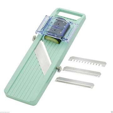 New Mandoline Slicer New Benriner Japanese Mandoline Slicer Green made in Japan By VV Brother's store