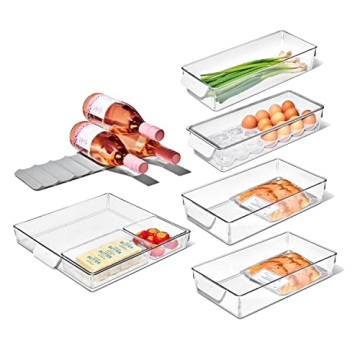 OXO Good Grips 8-Piece Fridge Organization Set for a Tidy Kitchen