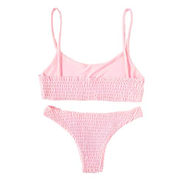 Trendy Verdusa Wireless Bikini for Women - Pink