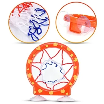 BRITENWAY Bathtub Basketball Set for Toddlers - Fun & Safe Bath Toy