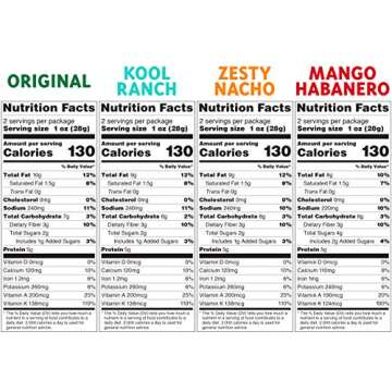 Rhythm Superfoods Kale Chips, Variety Pack - Organic Vegan Snacks