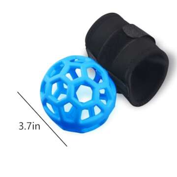 Pcmursal Golf Trainer Ball, Golf Swing Trainer Ball, Golf Wrist Trainer, Golf Swing Posture Correcto...