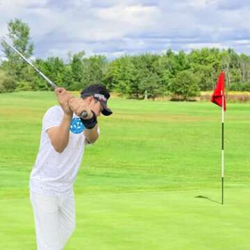 Pcmursal Golf Trainer Ball, Golf Swing Trainer Ball, Golf Wrist Trainer, Golf Swing Posture Corrector, Golf Swing Trainer for Wrist, Smart Ball Golf Training Aid for Golfer Beginner Practice