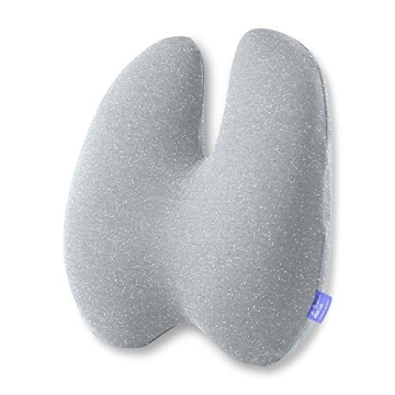 Cushion Lab Extra Dense Lumbar Pillow - Firm Support for Back Pain Relief