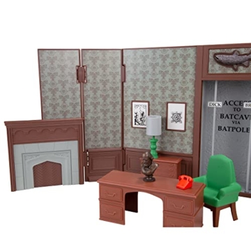 McFarlane Toys DC Retro Wayne Manor Library Batman 66 Playset