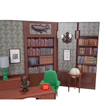 McFarlane Toys DC Retro Wayne Manor Library Batman 66 Playset