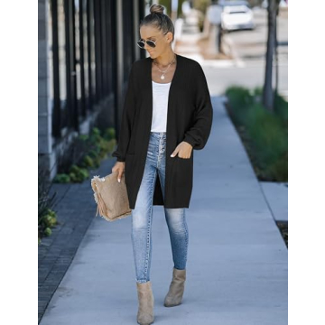 MEROKEETY Oversized Chunky Knit Sweater for Fall