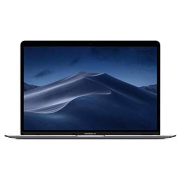 2019 Apple MacBook Air with 1.6GHz Intel Core i5 (13-inch, 8GB RAM, 128GB SSD Storage) Space Gray (Renewed)