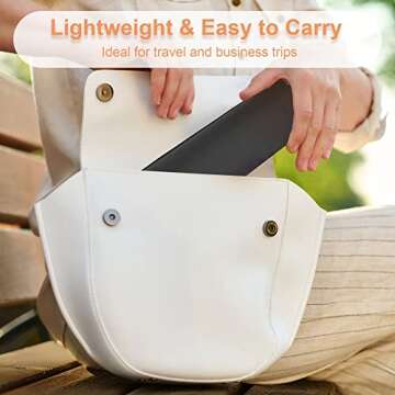 FERYES Travel Makeup Brush Holder for Stylish Organization