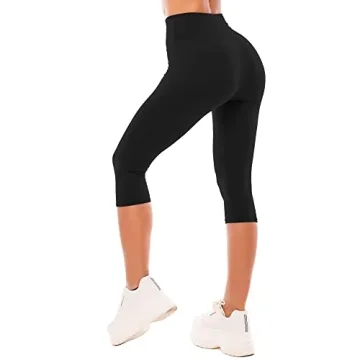 SINOPHANT High Waisted Leggings - Soft Full Length Capri Yoga Pants
