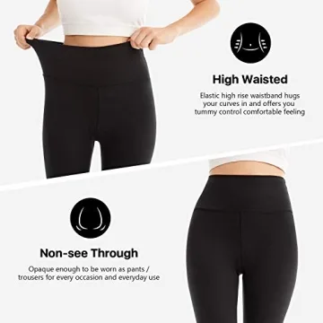 SINOPHANT Soft High Waisted Leggings for Women