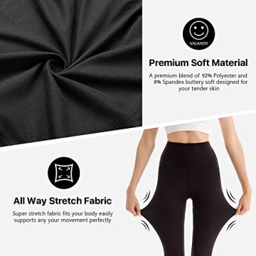 SINOPHANT Soft High Waisted Leggings for Women