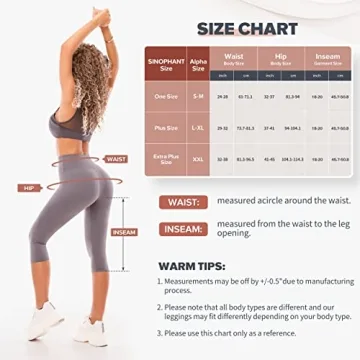 SINOPHANT Soft High Waisted Leggings for Women
