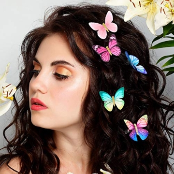 Vibrant Boao Butterfly Hair Clips for Fun Styles