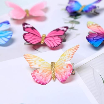Vibrant Boao Butterfly Hair Clips for Fun Styles