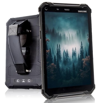 TRIPLTEK 8" PRO 4G LTE Tablet - Ultra Bright 1200 nits Display, Rugged Design, Long Battery Life