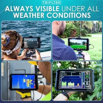 TRIPLTEK 8" PRO Tablet - Rugged 1200 nits, 4G LTE, Water Resistant