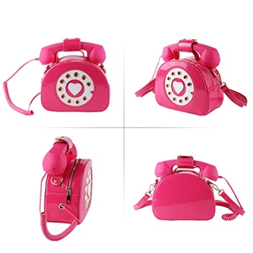 SUKUTU Telephone Shaped Purse for Women Stylish Design