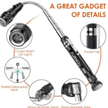 FURNIOU Magnetic Pickup Tool - Essential for Home Repairs
