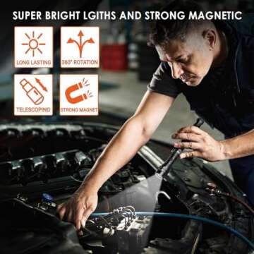 FURNIOU Magnetic Pickup Tool - Essential for Home Repairs