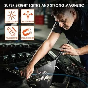 FURNIOU Magnetic Pickup Tool - Essential for Home Repairs