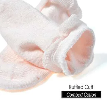 EPEIUS Toddler Girl Non Slip Ruffle Socks | Soft & Stylish