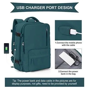 Large Waterproof Travel Backpack for All Occasions