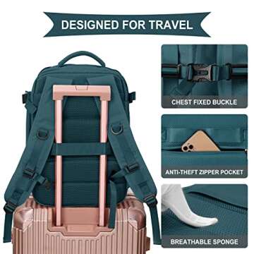 Large Waterproof Travel Backpack for All Occasions