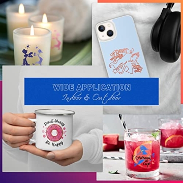 HTVRONT Pink Permanent Vinyl for Cricut 12" x 11 FT Rolls