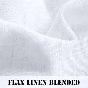 Elegant Energy Efficient Linen Curtains for Living Room