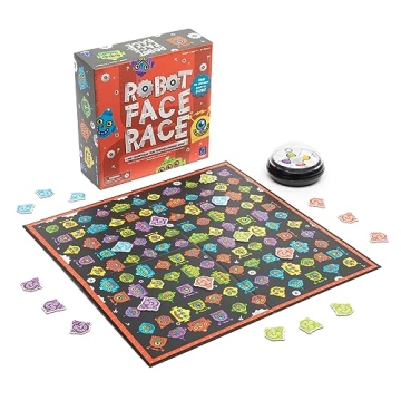 Educational Insights Robot Face Race Color Recognition Matching Game - Fun for Kids 4+