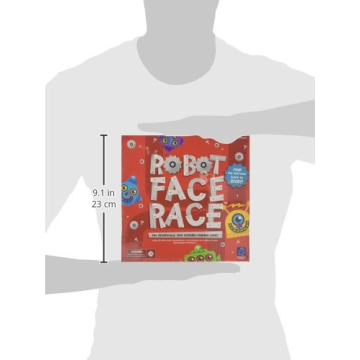 Educational Insights Robot Face Race Fun Family Game for Kids