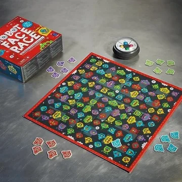 Educational Insights Robot Face Race Fun Family Game for Kids