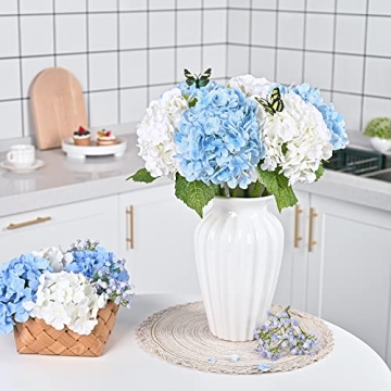 Realistic Waipfaru 21" Hydrangea Artificial Flowers