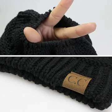Funky Junque Women's Pony Tail Winter Hats for Stylish Comfort in Winter