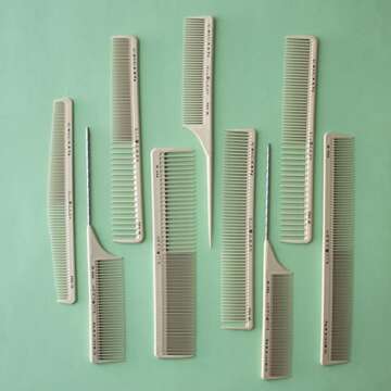 Cricket Silkomb Pro 30 Power Hair Comb Professional Stylist Combs for Cutting, Color, Detangling, Styling, All Hair Types