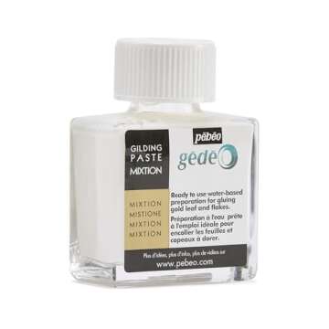 Pebeo 766544 Gedeo Gilding Art Paint Paste, 2.53 Fl Oz (Pack of 1), Gold