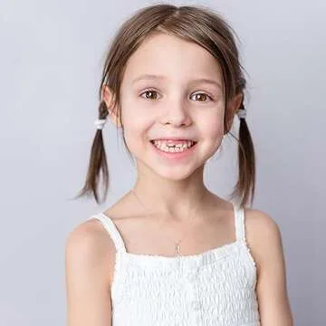 Elegant Tiny Sterling Silver Initial Necklace for Women